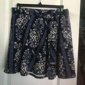 Show me Your Mumu Navy Skirt